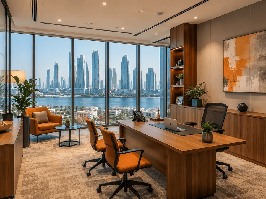 Move-in-ready serviced office space in Abu Dhabi